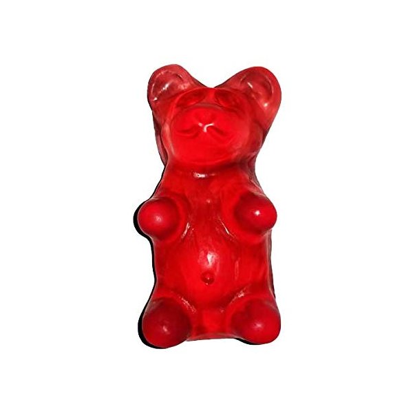 The Gummy Bear Guy (TM | Gummy Bar SOAP (TM) | Glycerin Soap (Red with hints of Honey and Wildberry)