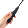 Leadigol Cat Feather Wand Retractable Cat Wand Toy,Cat Teaser Wand Interactive Long Hairy Chew Rod Cat Toy Training Toy Catch Exercise Pet Supplies Playing Toy for Kitten or cat, Brown Feather