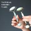 Satin Crystals Serpentine Wand Facial Roller Skincare Green New Jade 5.25-5.5 Inches