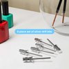Difenni Nail Drill bits,Sanding Bands for Nail Drill Shaft 3/32 inch,Drill bits for Nails,Mandrel bit for Nails,Nail Drill bits for Acrylic Nails Manicure Nails Manicure Pedicure Tool(Silver)
