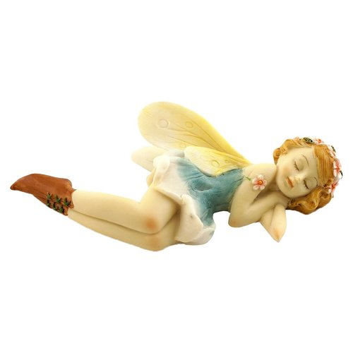 Top Collection Miniature Garden and Terrarium Sleeping Flower Fairy Figurine