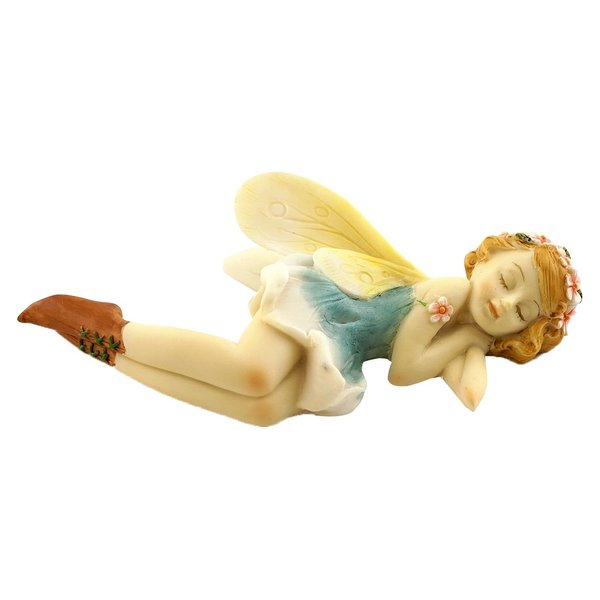 Top Collection Miniature Garden and Terrarium Sleeping Flower Fairy Figurine