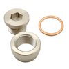 FZJDSD 12MM KIT STEEL BUNG & STEEL PLUG + WASHER Transmission sump drain plug (weld in)