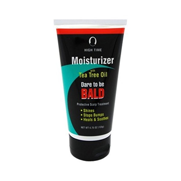 High Time Moisturizer Dare To Be Bald Scalp Treatment, Tea Tree, 4.75 Ounce, white (825930)