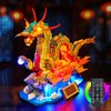 BRICKSHINING LED Lighting Compatible with Lego Auspicious Dragon 80112, Light Kit Compatible with Lego 80112, Giving Light to Model, NOT Included The Model Set(RC Model)