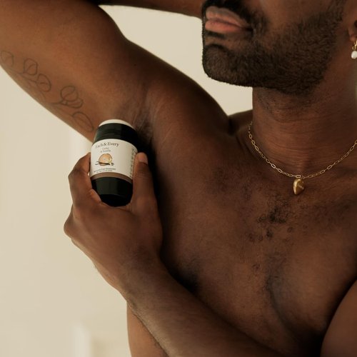 Each & Every Natural Aluminum-Free Deodorant for Sensitive Skin with Essential Oils, Plant-Based Packaging, Cedar & Vanilla, 2.5 Oz.