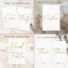 Twistionery Wedding Table Numbers - Gold Table Numbers for Wedding Reception - Table Number Cards - Table Wedding Number Cards - Table Numbers 1-30