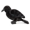 Frankiezhou Home Crow Stuffed Animals - Realistic Standing Black Raven Plush Toy 10inch, Soft Plush Toy Crow Wild Animal Dolls, Cute Little Bird Raven Plush as Gift for Your Friends