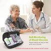 AUVON I-QARE DS-W Draw-in Blood Glucose Test Strips for use with AUVON DS-W Diabetes Sugar Testing Meter (No Coding Required, 150 Count)