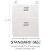 Samsill 8.5 x 11 Inch Recipe Card Page Protectors, 25 Count - 2 Pocket Side Loading Sheets for 3 Ring Binders, 4 x 6 Pocket Sleeves