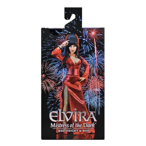 NECA - Elvira - 8” Clothed Action Figure – “Red, Fright, and Boo”