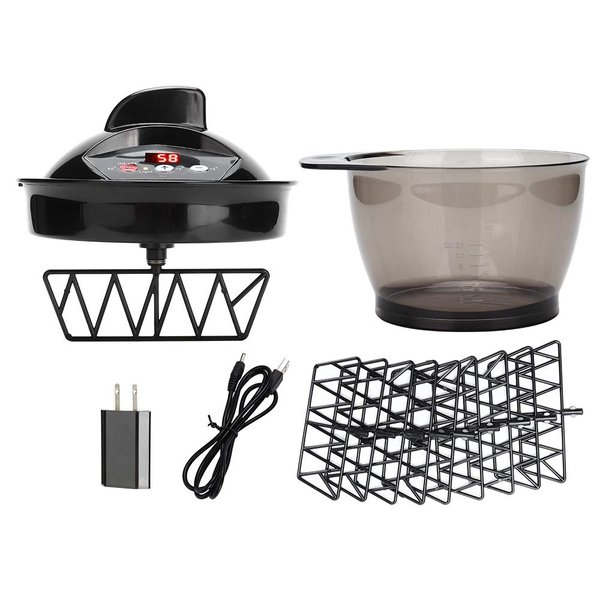 Hair Color Mixer Electric, Color Mixer For Hair Salon Electric Blender Facial Tissue Dyeing Paste Automatic Mixer Hair Dye Cream Mixing Bowlhair Color Mixer