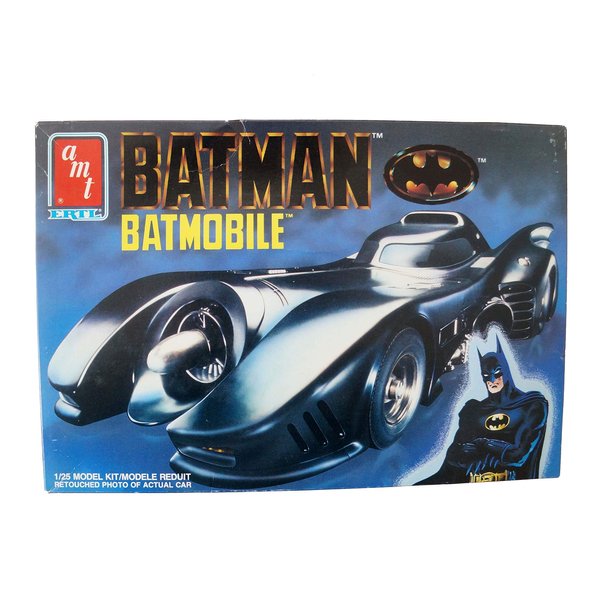 BATMAN BATMOBILE, 1/25 Model Kit, ERTL, 1989