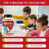 Hint Kids Brain Focus Vitamins for Kids & Teens, Children Attention Gummies Chewable Nootropic Omega 3 Supplement Support Brain Clarity 60ct