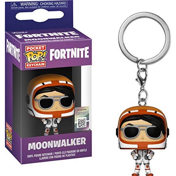 Funko Pocket POP! Keychain: Fortnite: Moonwalker Novelty Keyring - Collectible Mini Figure - Stocking Filler - Gift Idea - Official Merchandise - Video Games Fans - Backpack Decor