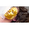 Gold Gel Collagen Facial Masks - 24K Gold Firming Face Mask -Gold Face Mask(5 pc) -Vegan Gold Facial Mask -Anti Aging, Puffiness, Moisturizing, Deep Tissue Rejuvenation and Hydrates Skin