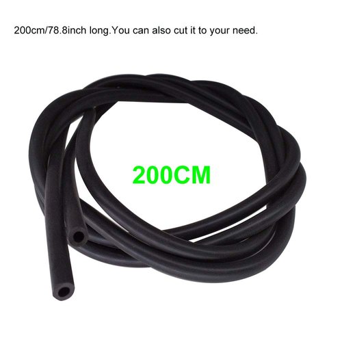 BUENNUS Universal Car Windshield Washer Hose Repair Kit 200cm/78.8inch Windshield Wiper Fluid Tube with 9 Pieces Hose White Connectors Wiper Fluid Hose Kit Connect Car Water Pump and Wiper Nozzles