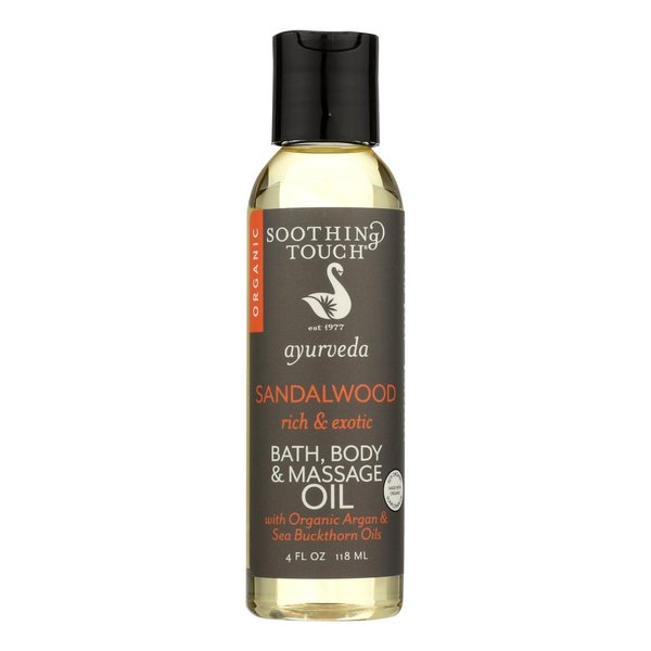 Organic Bath & Body Oil; Sandalwood
