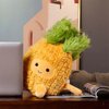 Yaafency Cute Pineapple Plush Toys,Stuff Pineapple Plushies Soft Cuddly Gift for Kids Girls Boys