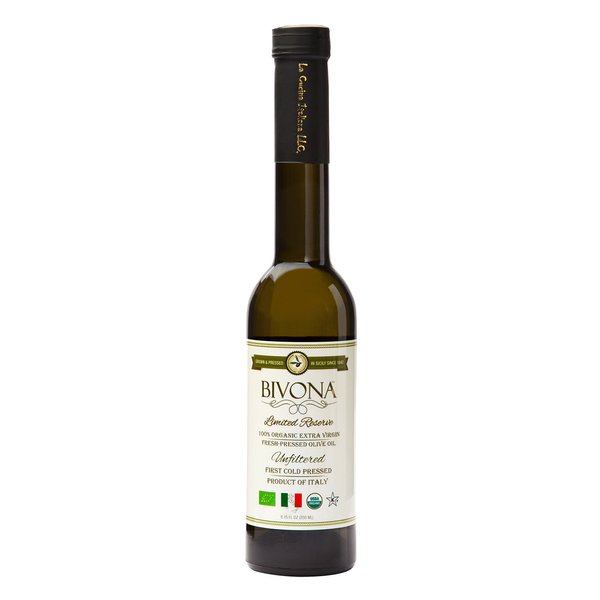 La Cucina Italiana Bivona Sicilian Organic Extra Virgin Olive Oil, 8.45 Ounce