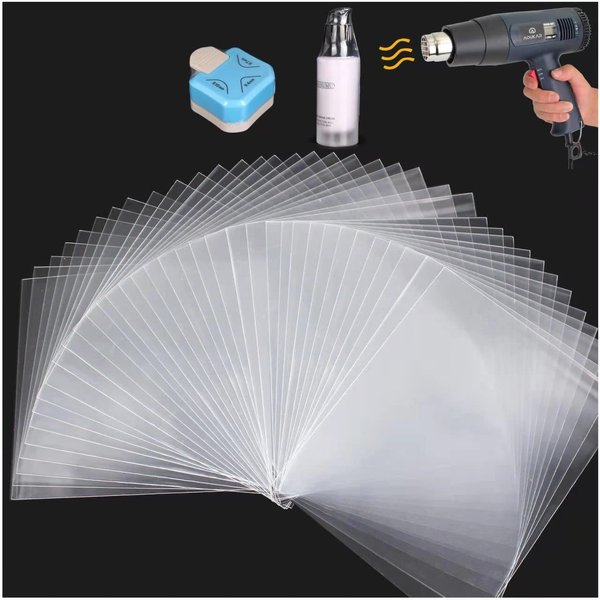 Shrink Wrap Bags, 400Pcs 4x6 Inch Heat Shrink Wrap Bags Sleeves for Soap Kit - Bath Bomb - Jars - Bags - Soap Shrink Wraps for Homemade Soap Clear Gift Bags