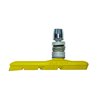 Kool Stop Linear Brake System Thinline Threaded, Cantilever Brake Pads, Threaded Posts, Rubber, Yellow, Pair