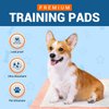 MED PRIDE Dog Training Pads [Travel Pack of 5] - Disposable, Ultra-Absorbent 6-Layer Puppy Potty Pee Pads with Sticky Strips- Leakproof & Waterproof Pet Pads for Dogs & Cats, 22 x 24”