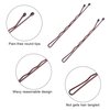 Brown Bobby Pins, METLUCK 240Pcs Brown Hair Pins Waves Bobby Pins Hair Accessories for Women Girls (2.2inch/5.5cm)