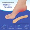 Emsold Ultra Thin Orthotic with Metatarsal Pad and Deep Heel Cup – Semi-Rigid Arch Support Insole for Men and Women – Relieves Pain from Plantar Fasciitis, Morton’s Neuroma and Metatarsalgia