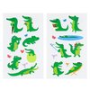 24 Sheets Crocodile Alligator Temporary Tattoos, Birthday Decorations Crocodile Alligator Party Favors