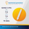 Replacement for Atlas 18w UV Light Bulb by Technical Precision - 18w UV Light Germicidal Bulb with G24Q-1 4-Pin - 1 Pack