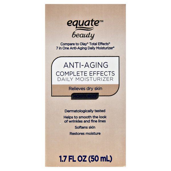 Equate Beauty Anti-Aging Complete Effects Daily Moisturizer, 1.7 oz