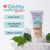 LAMEL OhMy Clear Face Full Coverage Foundation - Acne Coverage - Salicylic Acid & Tea Tree Extract - Dewy & Flawless Finish - Sensitive Skin Care - Organic & Oil-Free - 401, 1.35 fl.oz