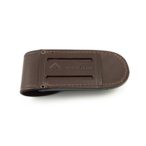 Puma German Brown Leather Belt Pouch/Sheath for Folding Knives