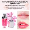 youngfocus Hydrating Lip Glow Oil, Plumping Lip Oil, Tinted Lip Balm Lip Care, Transparent Toot Lip Oil, Moisturizing Lip Gloss, Non-Sticky Long Lasting Lip Oil Gloss, Lip Plumper Gloss