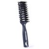 PERFEHAIR Boar Bristle Vent Hair Brush for Men & Women, Vented Hairbrush with Boar & Ball Tipped Nylon Bristles for Short Curly Straight Hair Blow Drying Quickly