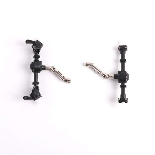 REMOKING RC Hobby Military Truck Accessories-Drive Shaft Set with Gear Box Fit for WPL and Other Military Truck