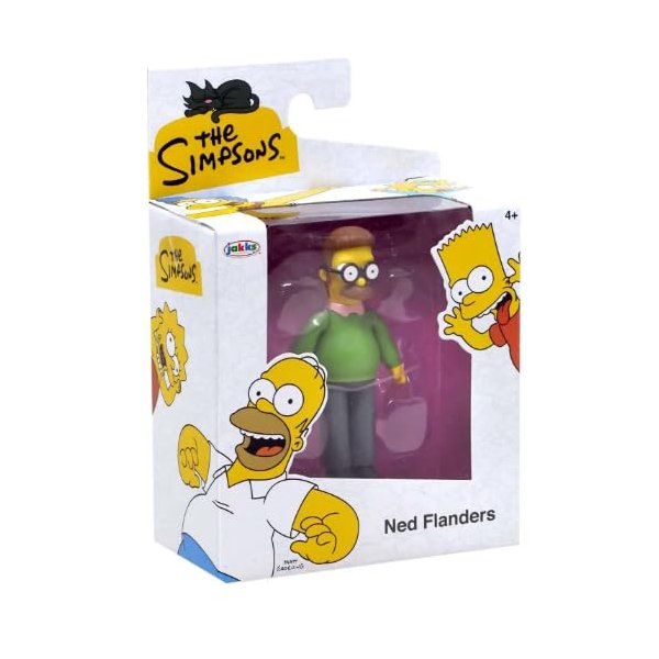 The Simpsons 2.5 inch Articulated Ned Flanders Character Figure