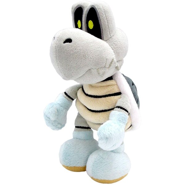 Little Buddy Super Mario All Star Collection 1598 Dry Bones Stuffed Plush, 8",Multi-Colored