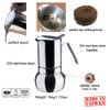 DÉBUT Stainless Steel Italian Espresso Coffee Maker Stovetop Moka Pot Greca Coffee Maker Latte Cappuccino Percolator, 6 Espresso Cup - 10 Oz