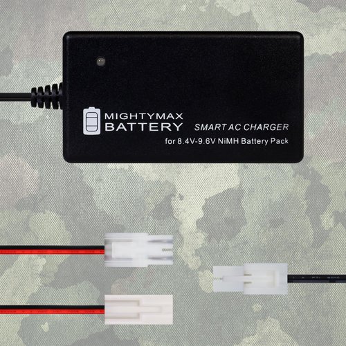 Mighty Max Battery Smart Charger for 9.6V - 1600mAh NiMH Airsoft Battery
