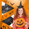Gaduupa Halloween Headband Witch Hat Headband Mini Witch Hat Spider Web Hair Hoop Halloween Hair Accessory for Women (Style C)