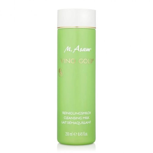 M. Asam Vino Gold Cleansing Milk – Gentle Facial Cleanser removes makeup & targets impurities, Face Wash with Vitamin E & F – nourish with moisture, facial care, 8.45 Fl Oz