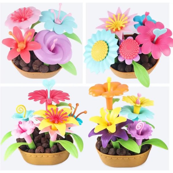 General Jim's Flower Garden Building Blocks Toy Bricks Set Colorful Garden Toy Bricks - for Teens and Adults