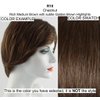 23" Grand Extension Topper Color R10 CHESTNUT - Hairdo Hairpieces 3/4 Clip In Cap Tru2Life Heat Friendly Synthetic 5 Clips Wavy Flat Iron Blow Dry Bundle Maxwigs Hairloss Booklet