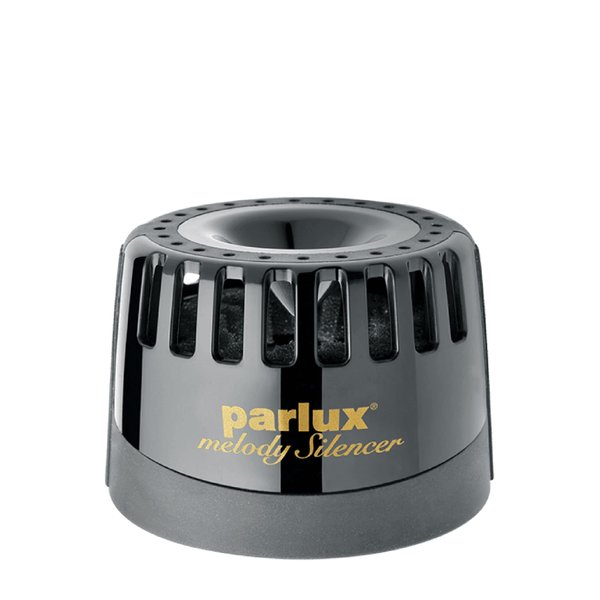 Parlux Melody Silencer fits Parlux Hair Dryers and Tangle Stop Cord Detangler Black (Bundle 2 items)