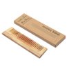 HealthAndYoga™ PureTress Handcrafted Neem Wood Comb - Non-Static and Eco-Friendly Wide Tooth Comb for Women and Men - Soothing Scalp and Hair Health - 7 Inches