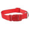 Zack & Zoey RED Dog Collar Bulk LOT Packs 4 Sizes Nylon Litter Band Puppy Rescue Shelter(Small - 10 to 16 Inch 5 Collars)