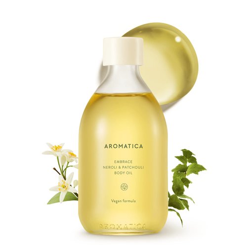AROMATICA Embrace Body Oil Neroli & Patchouli - 100ML / 3.38 fl. oz. - Aromatherapy Massage Oil