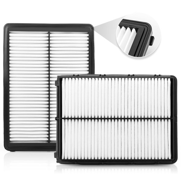 CA11943 Engine Air Filter for 2017-2020 HYUNDAI Santa Fe,2020-2023 HYUNDAI Palisade/2015-2021 KIA Sedona,2016-2020 KIA Sorento,2020-2023 KIA Telluride 28113-A9100 2PCS